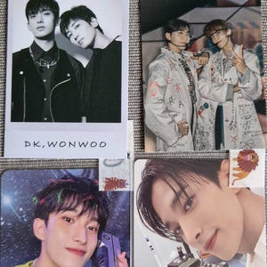 Seventeen Official Photocards | Mingyu, DK, Vernon | Carat Land