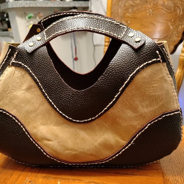Small Handbag Leather Pattern PDF - Evening Purse Digital Template - Etsy
