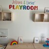 Playroom Vinyl Decal With Personalized Names Children Bedroom Wall ...