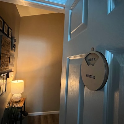 Personalized Work From Home Privacy Sign Wood Custom Do Not Disturb ...