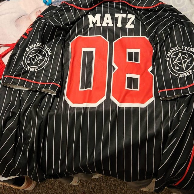 Ateez Member Baseball Jersey, Ateez in Your Fantasy World Tour