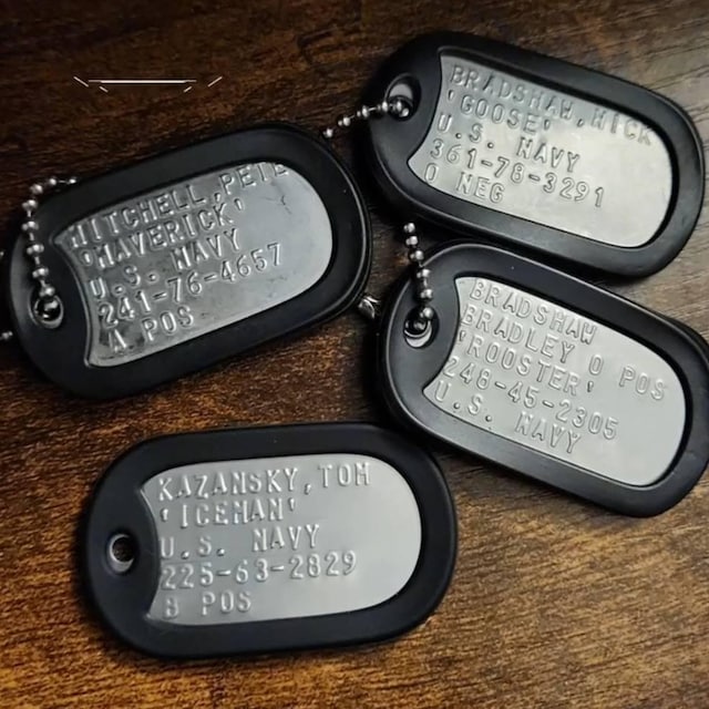 パーソナライズされた米国海軍戦闘機パイロットステンレススチール