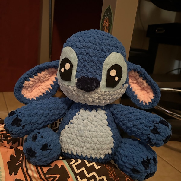 Digital 2in1 Chunky Amigurumi Blue Alien Pattern Crochet, Amigurumi in ...