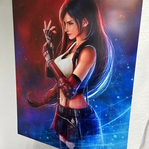 Tifa Final Fantasy VII Remake Limited Edition Fine Art Print - Etsy