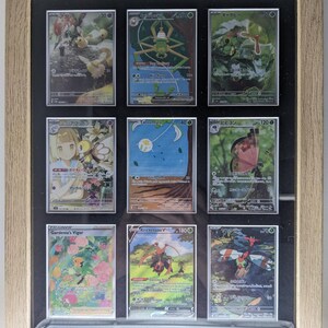 Oak 9 トレーディングカードフレーム（生カード用、UV保護オプション