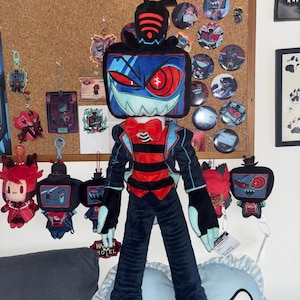 Vox. Vincent Whittman. Hazbin Hotel. Plush Toy. Size 27 Inch - Etsy