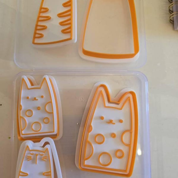 Cute Cat Cookie Cutters ~ Chubby Cat Cutters ~ Gifts for Cat Lovers ...