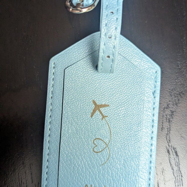 Leather Luggage Tags – Aunt Laurie's