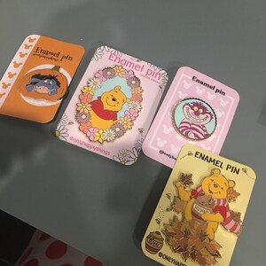 プーさんピンバッジ / くまのプーさん 秋 ハロウィン ディズニー