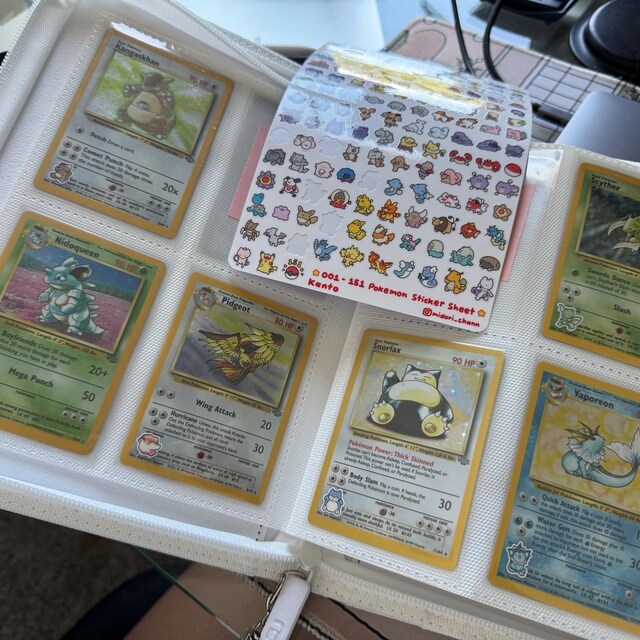 ポケモン第1世代 001-151 ビニールステッカーシート | ミニステッカー