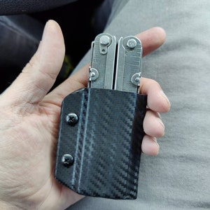 Clip &ap; Carry Kydex Ultitool Sheath For LEATHERAN OHT - Ade In USA