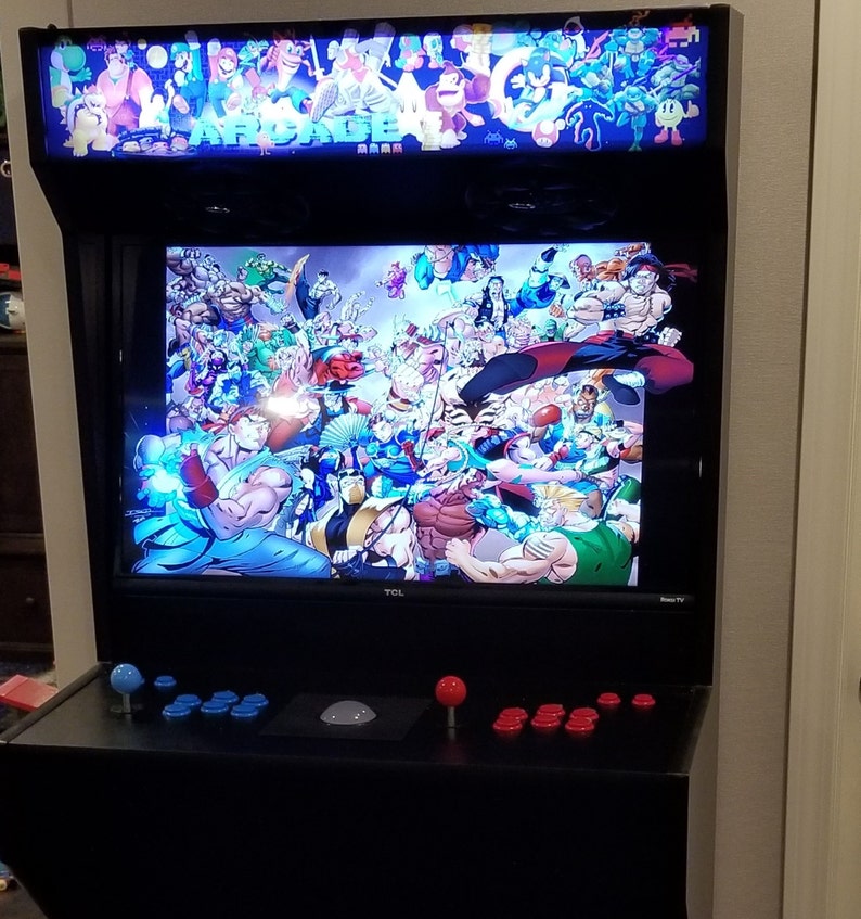 Arcade setup shared by Amy Byorick