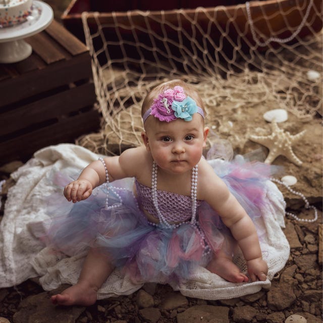 chinese dress ladies Mermaid Baby Ribbed Dress (6-24 months)