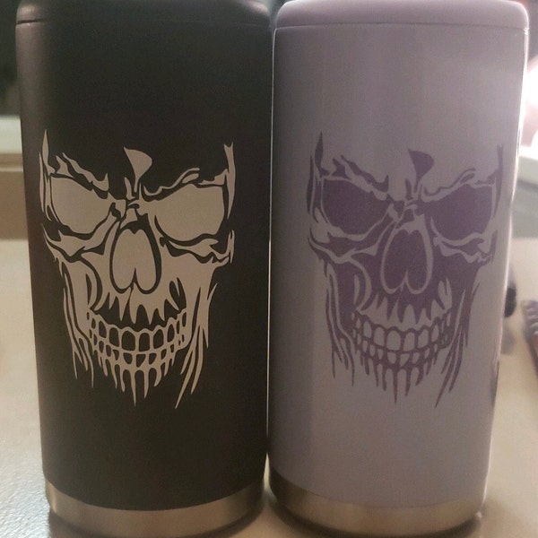 thumbnail image 2 of Skull Vinyl Decal Sticker – Matte Finish For Car, Truck, Laptop, Wall, Window 2 of 5