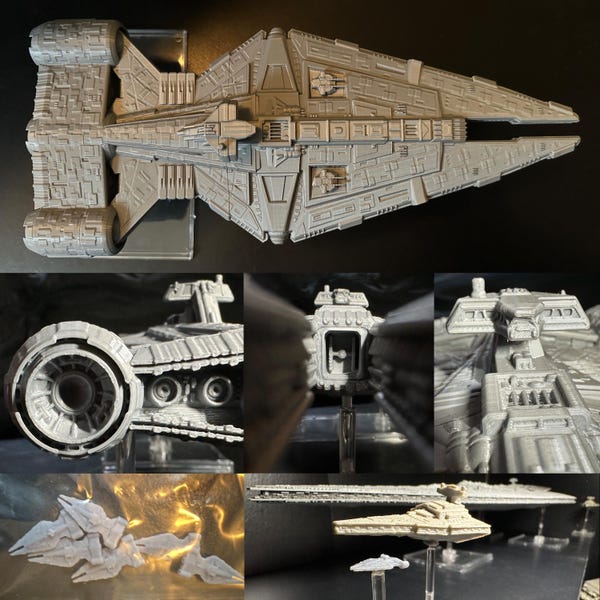UNSC SHIP FLEET - 1:20000 Scale - Resin - Infinity, Phoenix