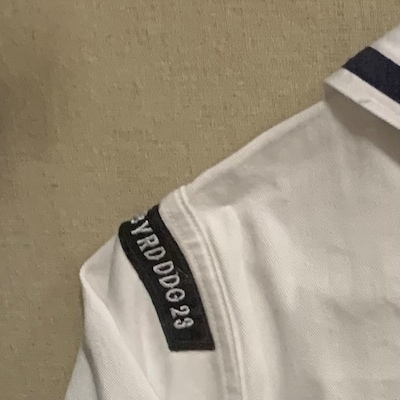 Custom Military Command Shoulder Rockers, Navy Dress Rocker, Navy ...