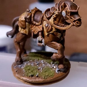 Horse Miniature for Dungeons and Dragons - Etsy