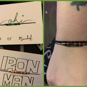 Nirvana \u201cNevermind\u201d Inspired Morse Code Beaded Slide Bracelet Kurt Cobain Tribute Friendship Stack Grunge 90s
