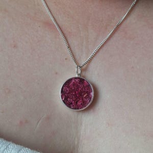 DIY Pet Memorial Necklace Kit with Fur or Hair 18mm Personalized Pendant Circle of Life Keepsake Jewelry - Craft Gift for Dog & Cat Lovers