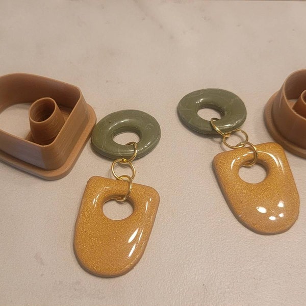 Paw Christmas Ornament Polymer Clay Christmas Cutter Polymer Clay