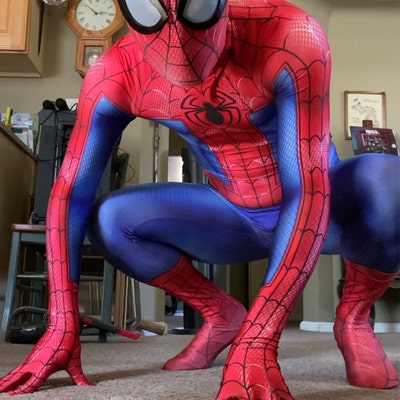 Spider-man Suit Peter B Parker Basic - Etsy