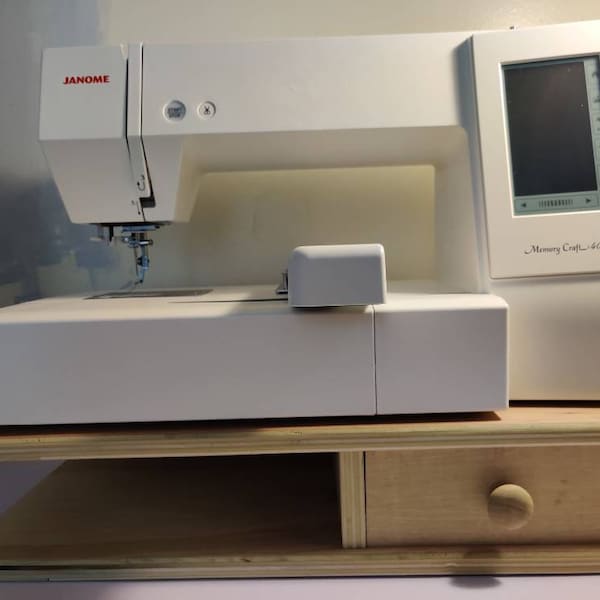 Embroidery Riser Fits Janome 400E/ 500E/550E Handcrafted Handmade ...