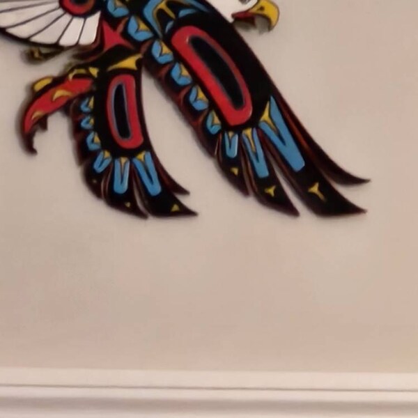 Native American Bald Eagle Wall Art - Etsy
