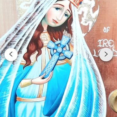 Mother Cabrini Icon Print Saint Frances Xavier Cabrini Holding the ...