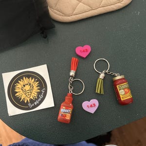 Mini FOOD Keychains!