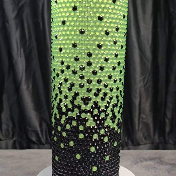 Ombre Sublimation Rhinestone Pattern | 20 Oz. Skinny | 49 Stones Wide ...