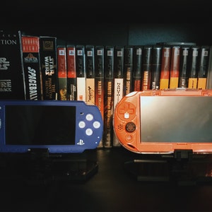Psp Display Stand Custom 3d Printed For Playstation Portable Etsy