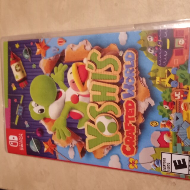 ヨッシークラフトワールド Nintendo Switch用交換用カバーアート