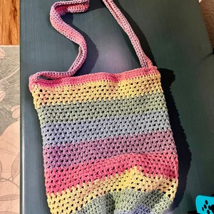 Crochet Bag Pattern PDF, Easy Crochet Bag Pattern, Crochet Market Bag ...