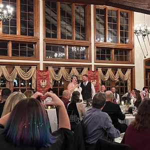 Customizable Medieval Style Family Pennants Personalized Swallowtail ...