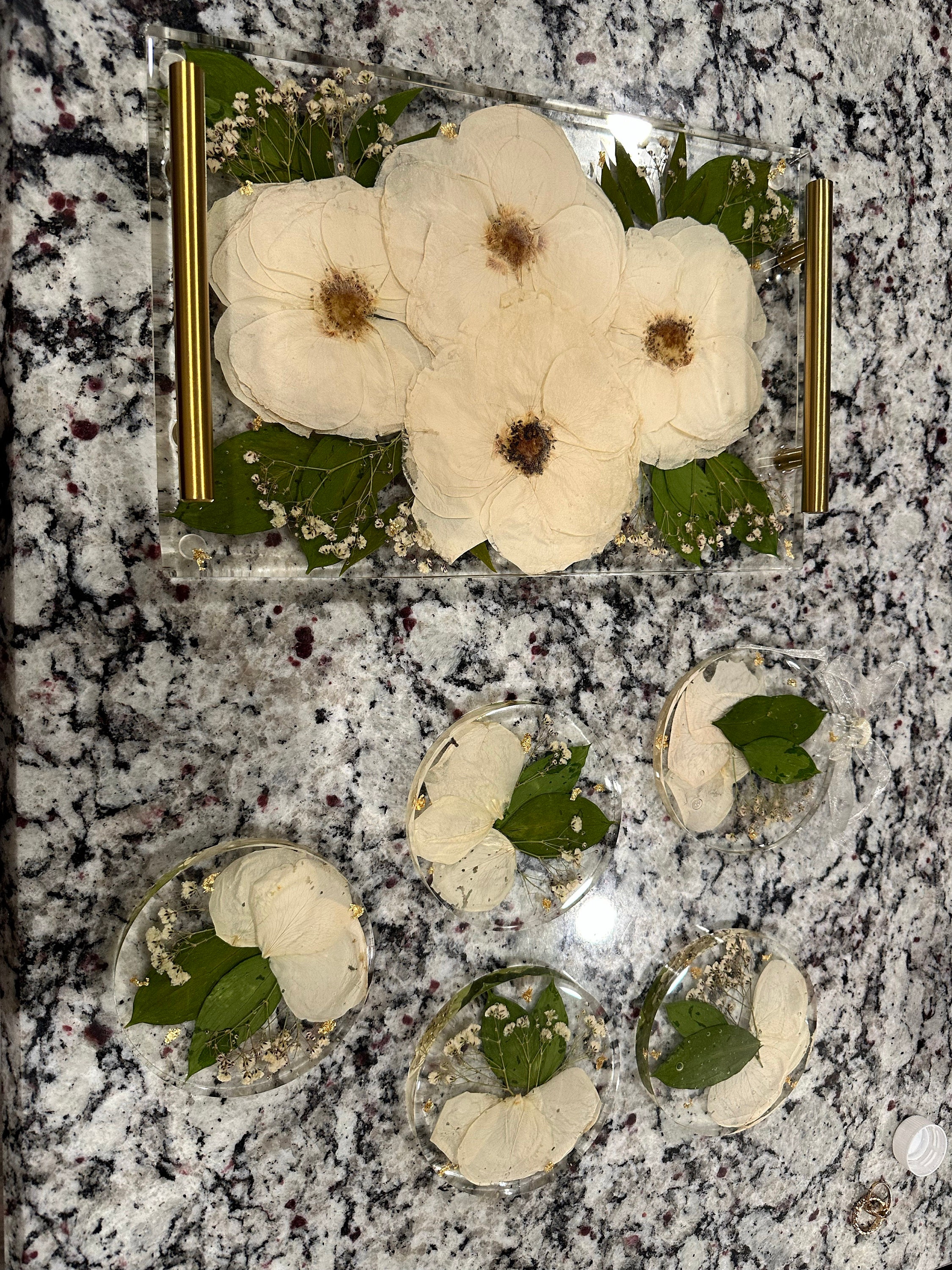 Preserved flowers from Etsy buyer's etsy review