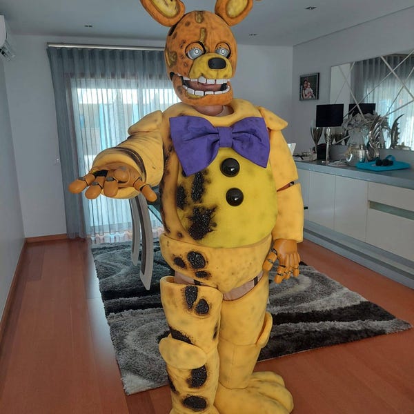 Yellow Rabbit Movie Version Cosplay Suit (without the Head and Hands ...