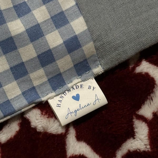 Ball of Wool Clothing Care Label Sew on Tags 50 X 25mm (030FO) Add to ...