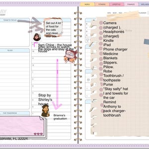 All-in-One Digital Planner 2024, 2025, 2026, Digital Planner, Digital Journal, Digital Goodnotes Template, Weekly, Daily Planner, Notability