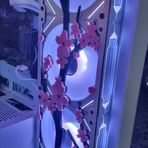 【SAKURA】オーダーPC Sakura Cherry Blossom Branch Collection Tricolor Gaming