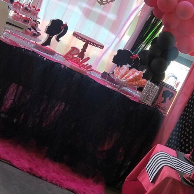 Barbie Head Barbie Backdrop Barbie Party Pink Barbie Etsy