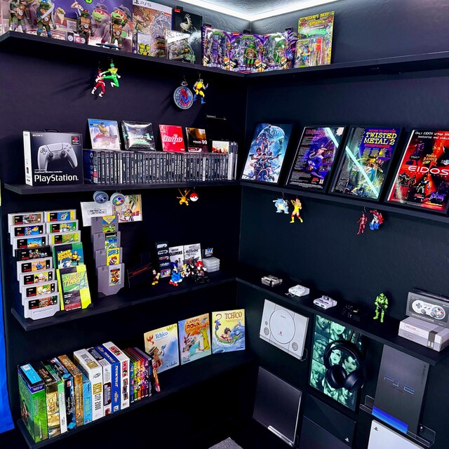 スーパーファミコン用ゲームカートリッジディスプレイ（1～16個
