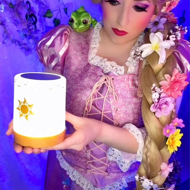 魔法のランタン | 塔の上のラプンツェル風ランタン | 色が変わるタッチ