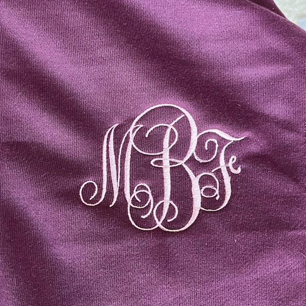 Interlocking Monogram Embroidery Font Machine Embroidery Interlocking ...