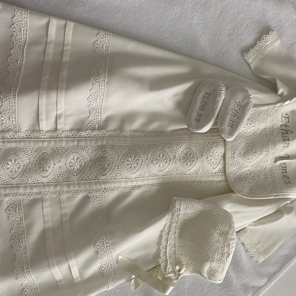 Boys Baptism Christening Communion Gown main image 0