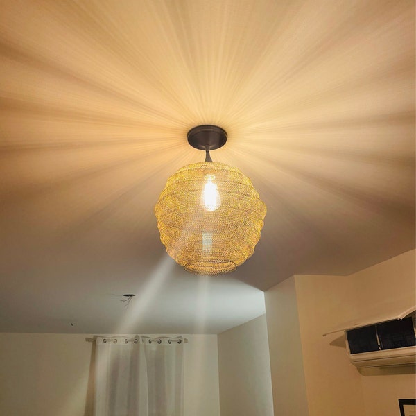 Lampada a sospensione da soffitto, lampadario, paralume, AEREO