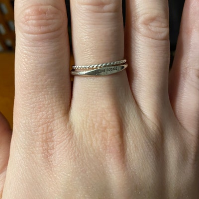 Stacking Rings, Midi Rings/ Sterling Silver/ Gold Filled - Etsy