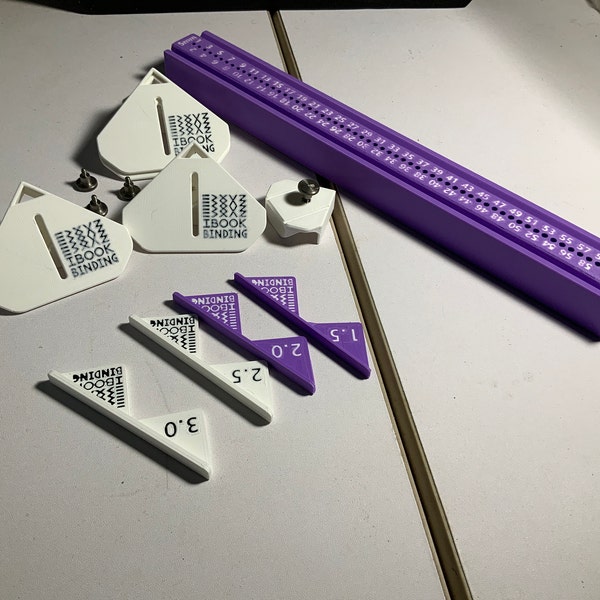 Bookbinding Set #3A: Section Punching Cradle Type A + Corner Cutting ...