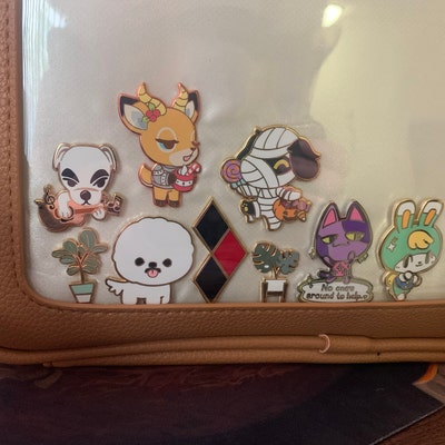 LIMITED ACNH Enamel Pins: Niko, Sasha, Shino - Etsy