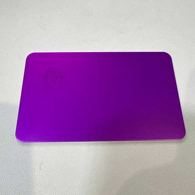 EIP Positive Energy Purple Plate Small Original Tesla - Positive