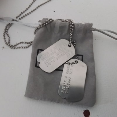 Simon 'ghost' Riley US Military Dog Tags Detailed - Etsy UK